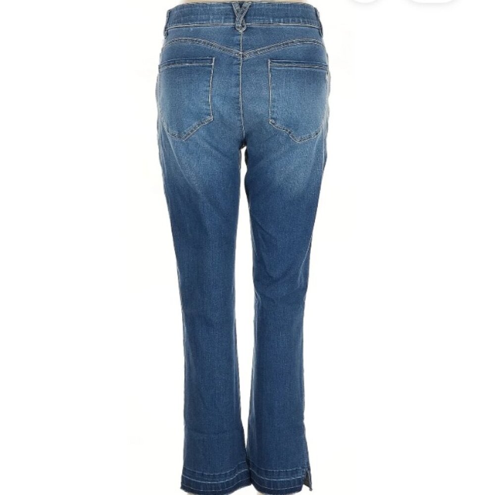 Democracy “Ab” Technology Cropped Jeans – Size 10 - Picture 2 of 9